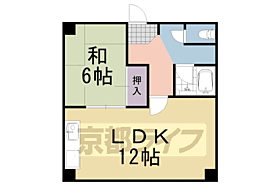 西馬マンション  ｜ 京都府京都市西京区大枝塚原町（賃貸マンション1LDK・4階・39.00㎡） その2