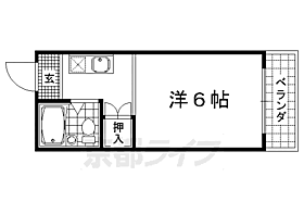 加藤マンション 306 ｜ 京都府京都市右京区西京極東大丸町（賃貸マンション1K・3階・18.00㎡） その2