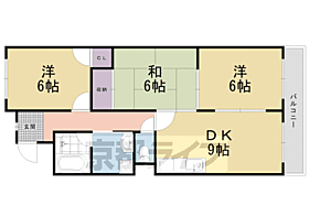 嵯峨野ロイヤルハイツ 105 ｜ 京都府京都市右京区太秦皆正寺町（賃貸マンション3LDK・1階・63.00㎡） その2