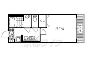 メゾンＤＡＩＤＯ 102 ｜ 京都府京都市右京区西京極新明町（賃貸アパート1K・1階・27.62㎡） その2