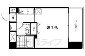 京都府京都市下京区東洞院通綾小路下ル扇酒屋町（賃貸マンション1K・9階・21.20㎡） その2