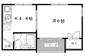 京都府長岡京市神足1丁目（賃貸マンション1K・2階・20.65㎡） その1