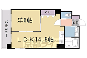 5Ｓ京都五条 602 ｜ 京都府京都市右京区西京極東大丸町（賃貸マンション1LDK・6階・45.13㎡） その2