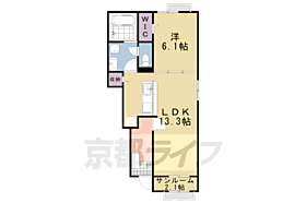 トムズガーデン園部　I 102 ｜ 京都府南丹市園部町横田4号（賃貸アパート1LDK・1階・50.01㎡） その2