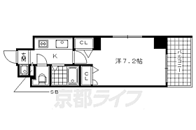 クリスタルグランツ西大路御池 501 ｜ 京都府京都市中京区西ノ京南上合町（賃貸マンション1K・5階・22.27㎡） その1