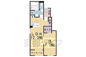 メゾンソラーレII 103 ｜ 京都府南丹市八木町大薮（賃貸アパート1LDK・1階・50.14㎡） その2