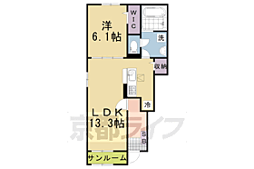 メゾンソラーレI 101 ｜ 京都府南丹市八木町大薮（賃貸アパート1LDK・1階・50.01㎡） その2