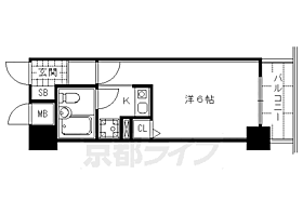 京都府京都市下京区河原町通四条下ル順風町（賃貸マンション1K・12階・17.68㎡） その2