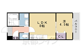 リアン桂ウエスト 303 ｜ 京都府京都市西京区川島北裏町（賃貸マンション1LDK・3階・30.26㎡） その2