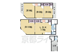 西ノ京南上合町貸家