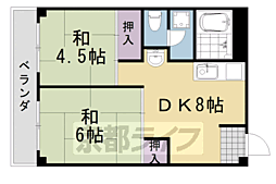 間取図画像 2DK