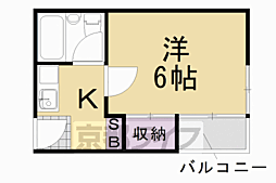 間取図画像 1K