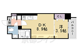 ＣＲＥＳＴ　ＴＡＰＰ　京都西京極　ＤＥＸ 4階/406