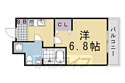 間取図画像 1K