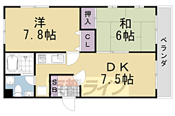 アントレデゥブリーズ 2階