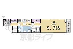 オーサム　ヴィレッジ　京都桂 2階/-