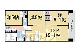 ライオンズ嵯峨天龍寺若宮 西の邸 5階/514