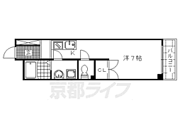 ザ　シティ太秦 3階