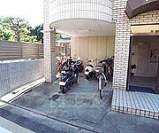 駐輪場です。