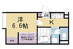 レオパレス三条東山 1階/101