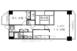 ライオンズマンション一条智恵光院 2階