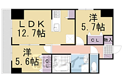 JR東海道・山陽本線 桂川駅 徒歩7分 5階/-