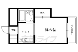 北白川ガーデンパレス 1階/104