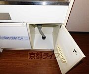シンク下に収納できます。