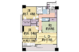 ローレルコート三条堀川 3階