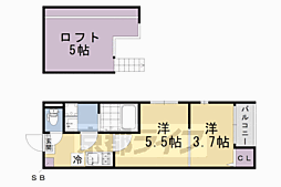 京阪本線 淀駅 徒歩8分 2階/-