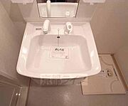 シャンプードレッサ付きの独立洗面台です。