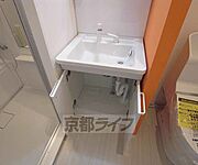 便利な洗面収納です。
