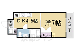 京都市営烏丸線 竹田駅 徒歩2分 4階/-