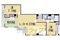 ジャルダンデ嵐山 2階/-