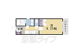 DOOR'SOIKE 1Kの間取図画像