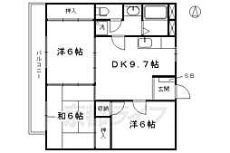 東和ハイツ（本館） 8階/804