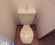 清潔感のある洋式トイレ。