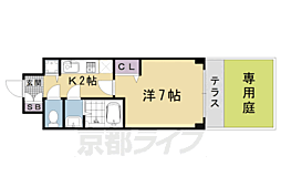 京都市営烏丸線 五条駅 徒歩7分 1階/-