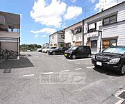 広い駐車場です。