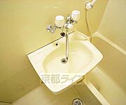 洗面台はお風呂に。