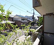バルコニーからの眺望です。