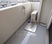 奥行きのあるバルコニーです。