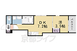 ハーモニーテラス太秦一ノ井町 3階/301