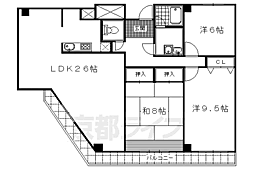 パレロイヤル西陣 8階