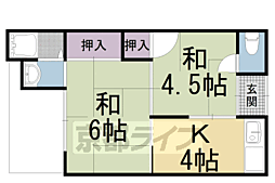 罧原荘 2階