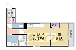 ハイツすみのえ 1LDKの間取図画像