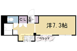 エル藤田 1Kの間取図画像
