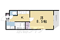 クレドール西大路駅前2階6.5万円