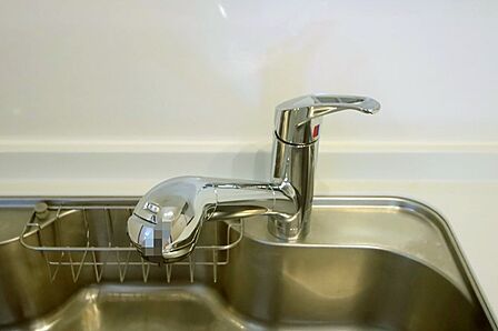 浄水器一体型水栓で、いつもクリーンなお水を。