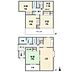 間取り：延床面積140．85平米　2階建ての5ＬＤＫ　屋根裏収納　ワイドバルコニ　広縁の有る和室8帖　お庭有り　土地228．47平米付き　西側公道9．5Ｍに面す　住宅ローン控除対象　現況空家